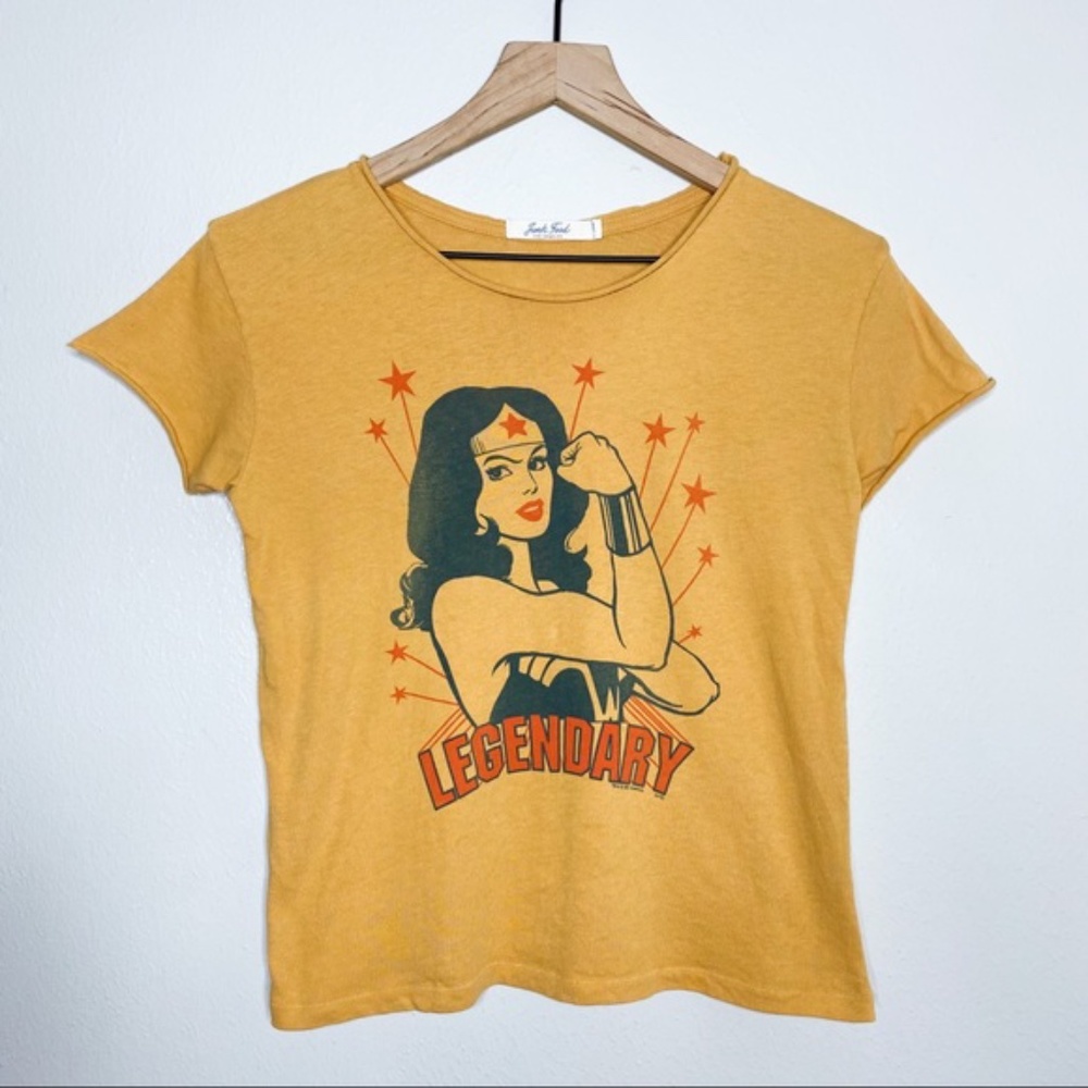 Wonder Woman Junk Food Crop Tee